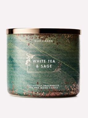 WHITE TEA & SAGE 3-Wick Candle